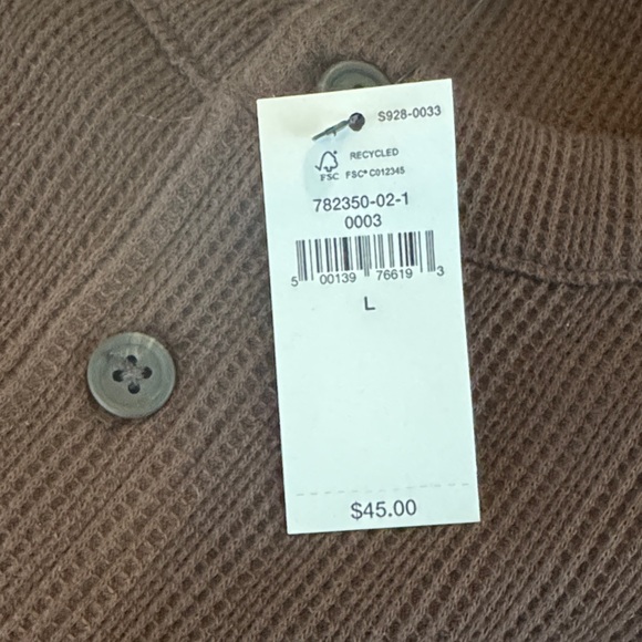 Banana Republic Brown Men's Shirt - Picture 5 of 7